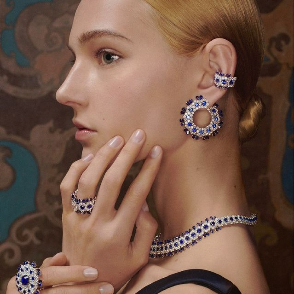 Les Jardins de la Couture Ο Dior έφερε έναν «κήπο από κοσμήματα» στη